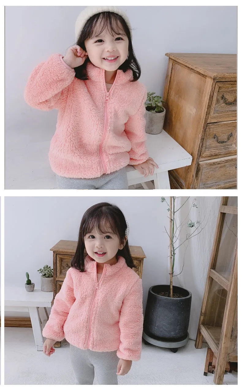 M&T Wear - Kids Winter Coats 2025 New Children Outerwear Boy Warm Fleece Jacket Baby Girls Jackets for Autumn Spring Children Clothing