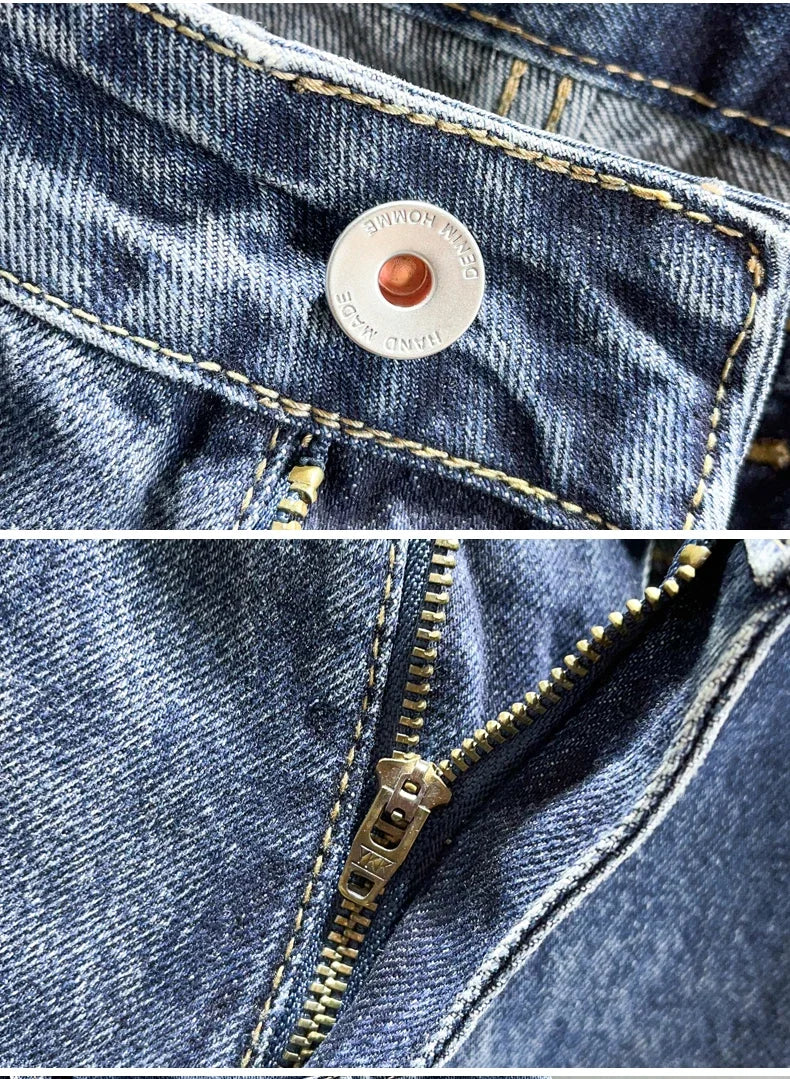 M&T Wear - Men’s Loose Fit Harem Jeans – Casual Streetwear Style