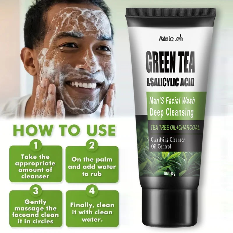 M&T Wear – Salicylic Acid Cleanser 60g with Tea Tree & Turmeric Extracts