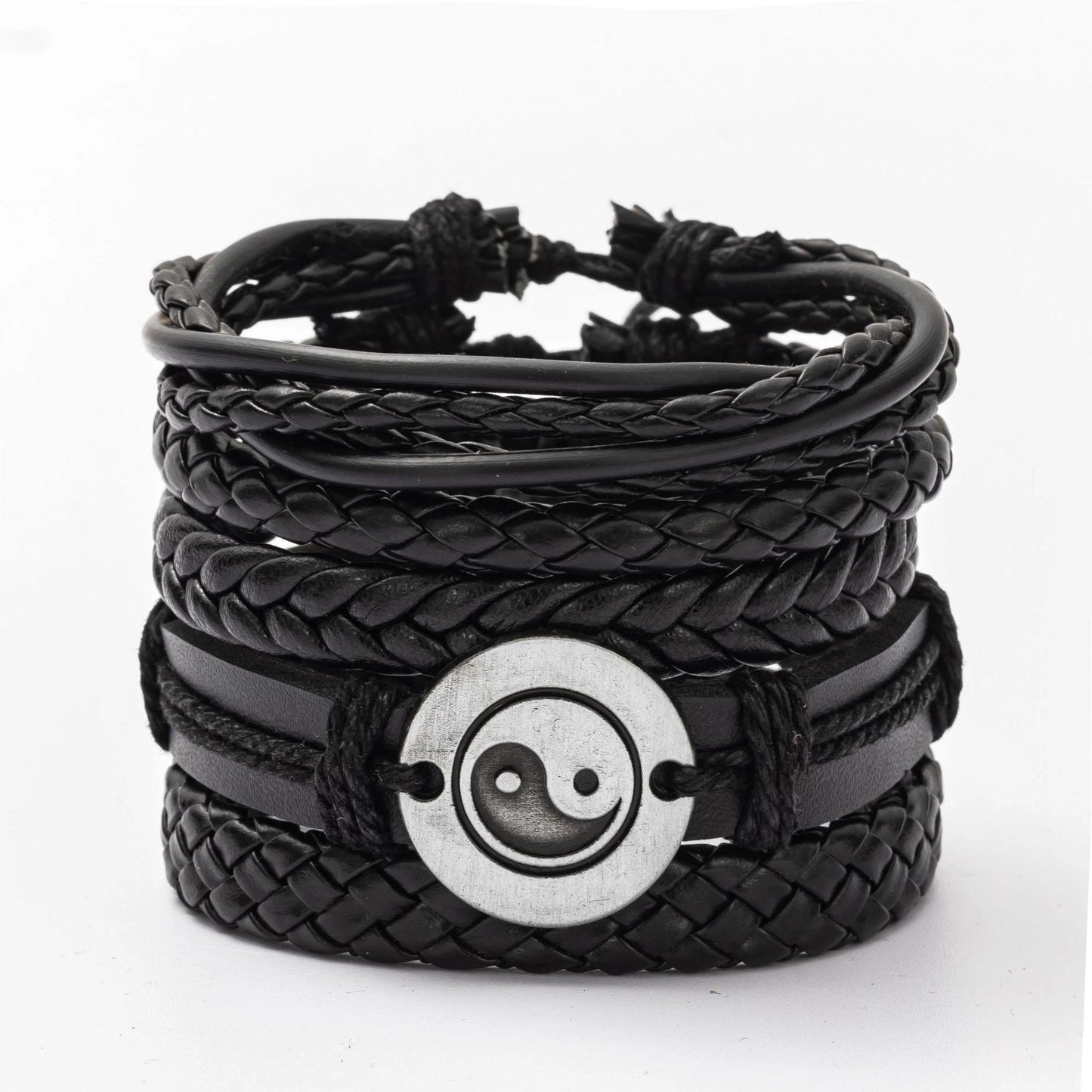 M&T Wear - 06 2024 Leather Braided Bracelet for Men