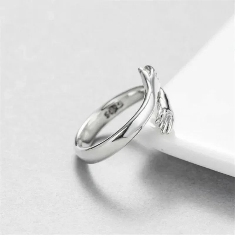 M&T Wear – Romantic Love Hug Adjustable Ring for Women