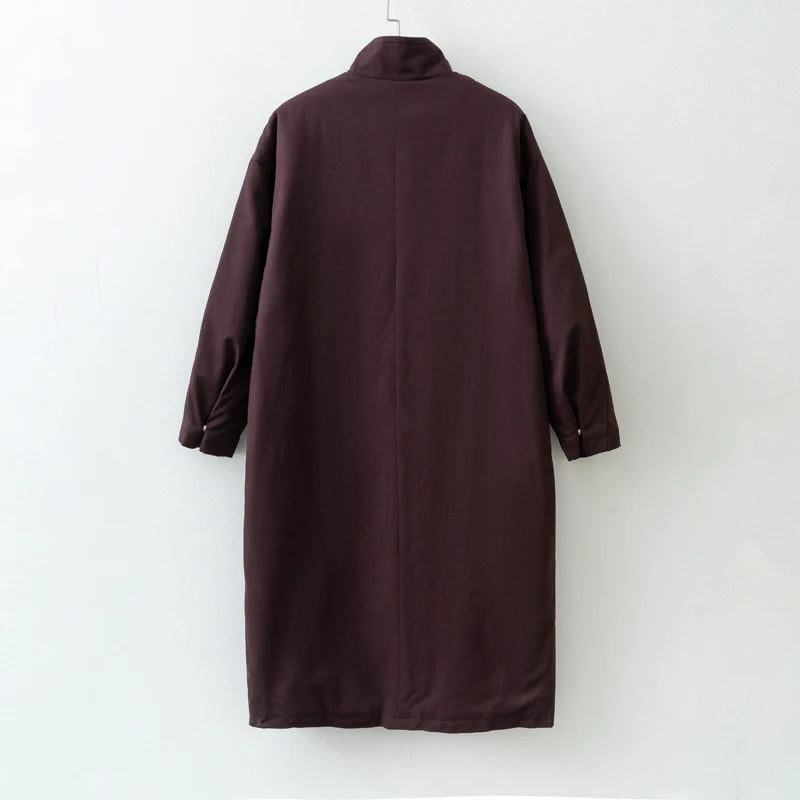 M&T Wear - Stylish Oversized Turtleneck Cotton Blend Winter Parka