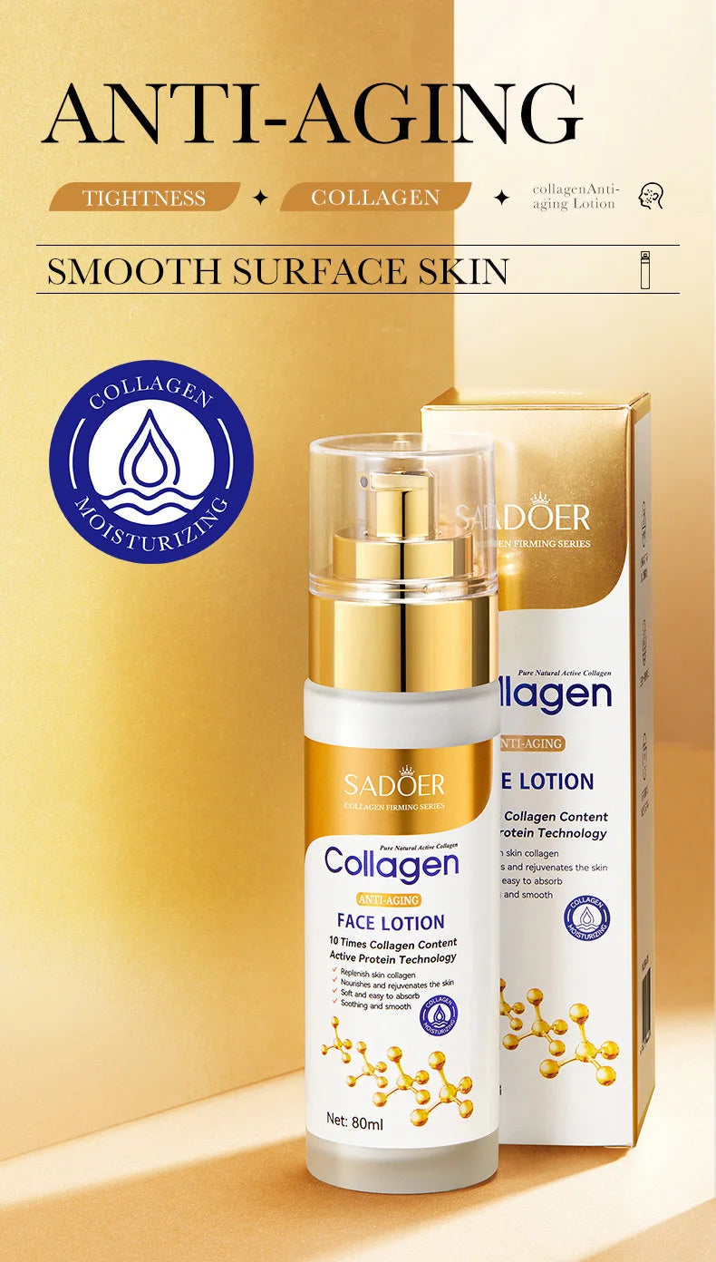 M&T Wear – SADOER Collagen Facial Serum | Deep Moisturizing & Oil-Control Face Essence