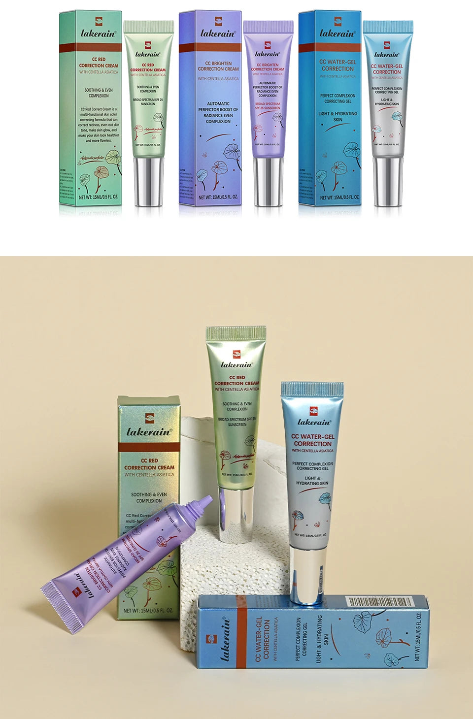 M&T Wear - Moisturizing Color Correcting CC Cream