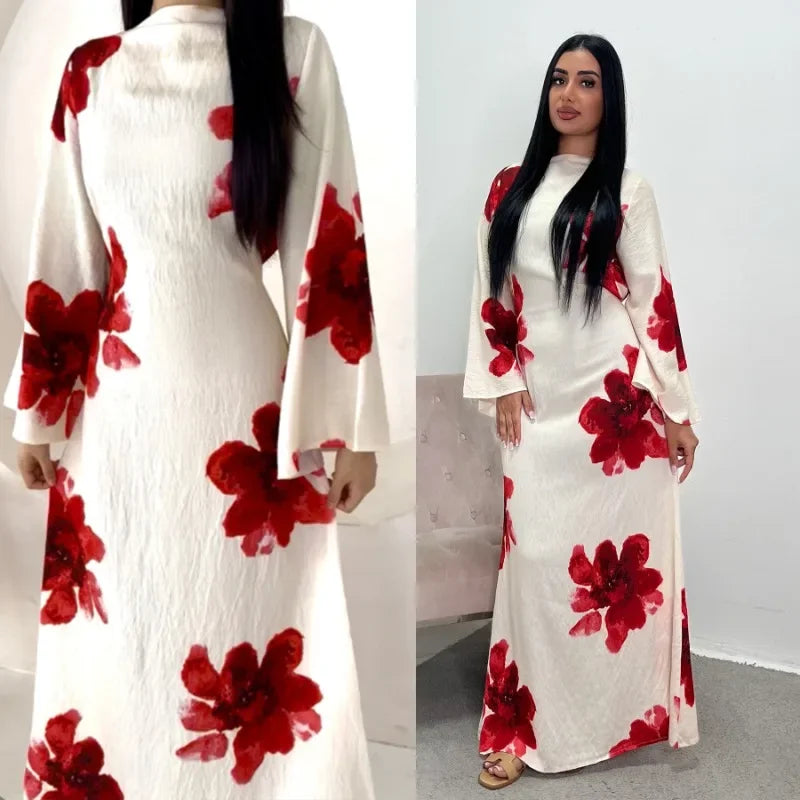 M&T Wear - Pakistani Elegant Floral Print Dress