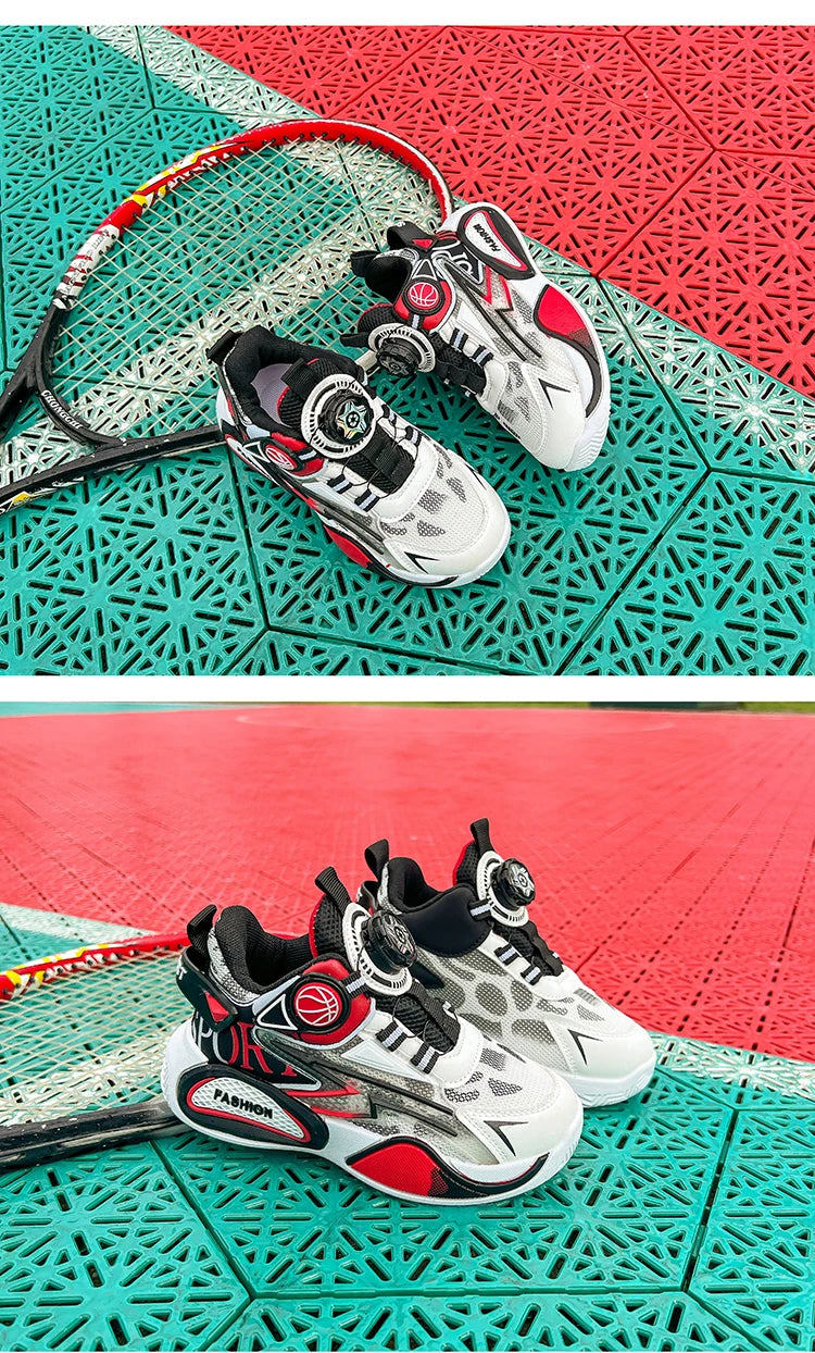 M&T Wear - Kids Casual Boys Shoes Soft Sole Kids Shoes Non-slip Sneakers Shoes Outdoor Student's Children Pink Girls Sport Walking Footwear