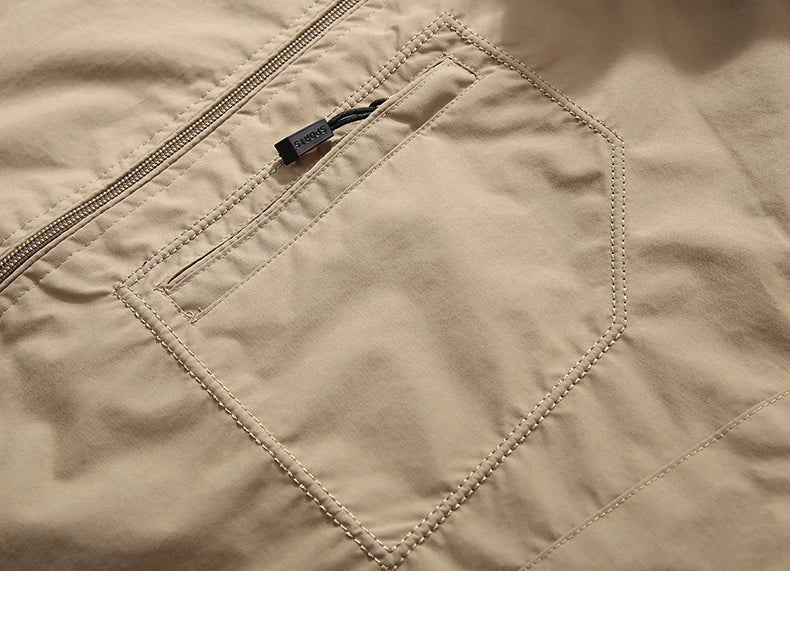 M&T Wear - Men's Outdoor Hiking Camping Jackets Waterproof Hooded Windbreaker Coat Autumn New Casual Jacket Tactics Military Jacket Men 6XL