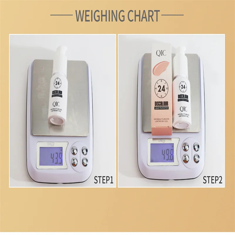 M&T Wear – Magic Color Changing Liquid Foundation (Soft Matte, Long-Lasting, Hydrating)