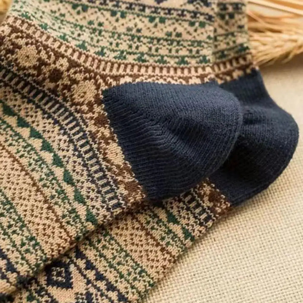 M&T Wear - Men’s Retro Thick Wool Winter Socks