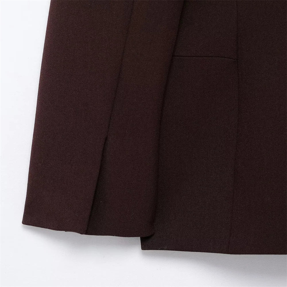 M&T Wear - Spring 2025 Women's Versatile Wide-Leg Suit Set