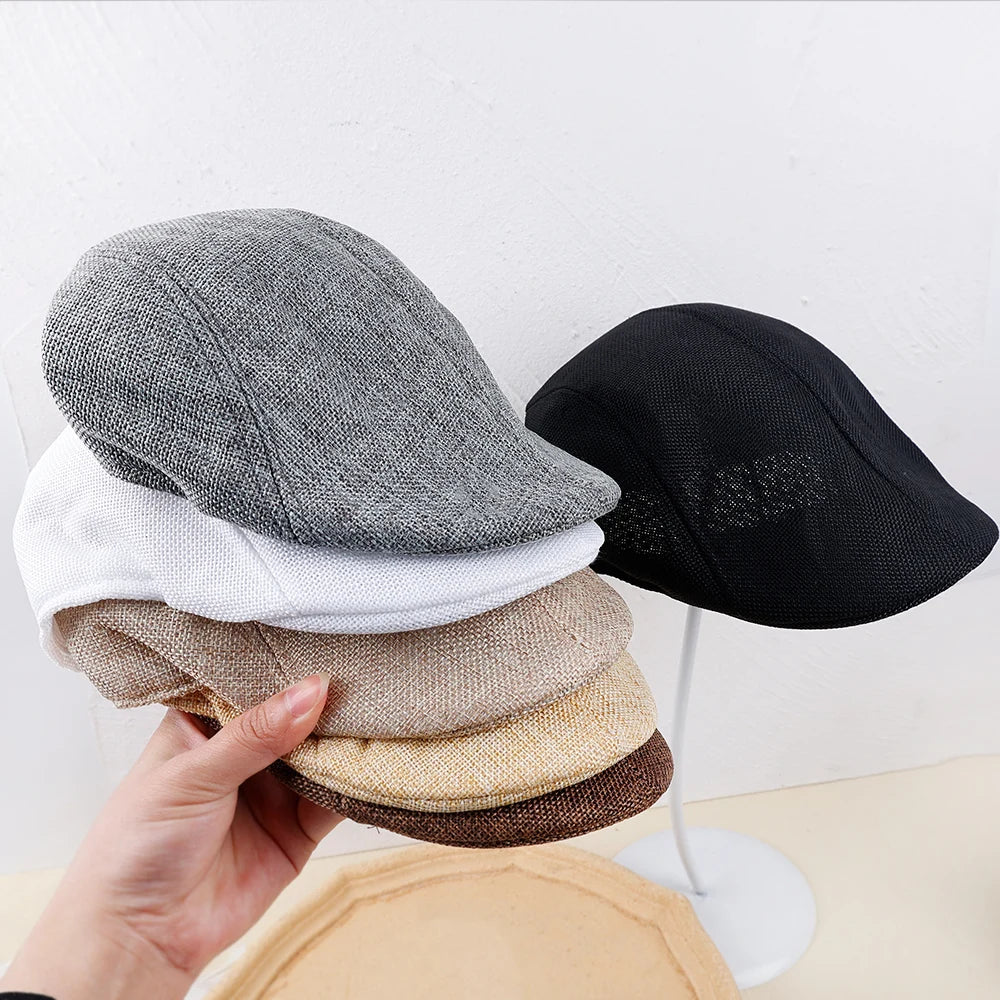 M&T Wear - Retro British Style Painter Beret for Men
