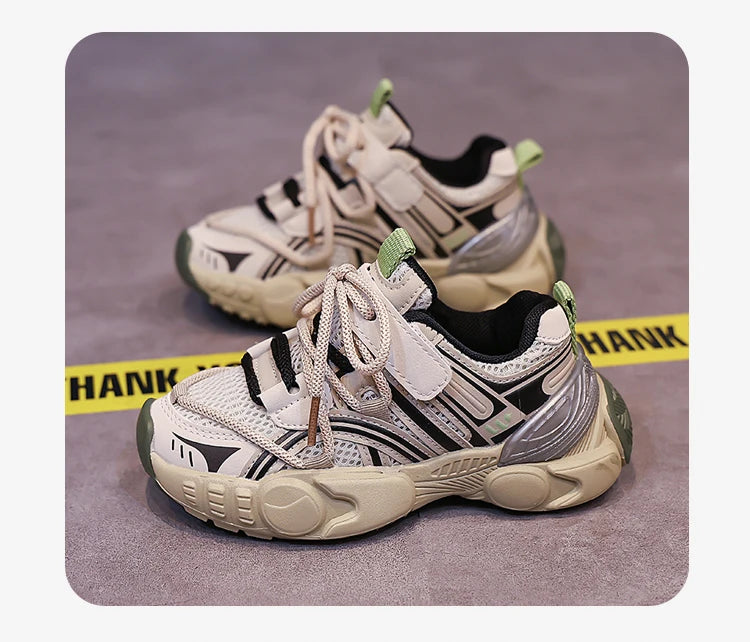 M&T Wear - Kids Sport Shoes Non-slip Fashion Toddler 2025 New Autumn Children Shoes for Boys Mesh Breathable Girls Sneakers Size 26-36