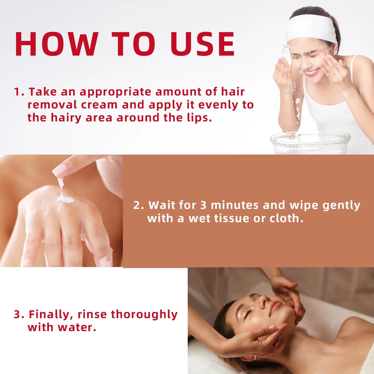 M&T Wear – 3 Minutes Fast Hair Removal Cream (20g)