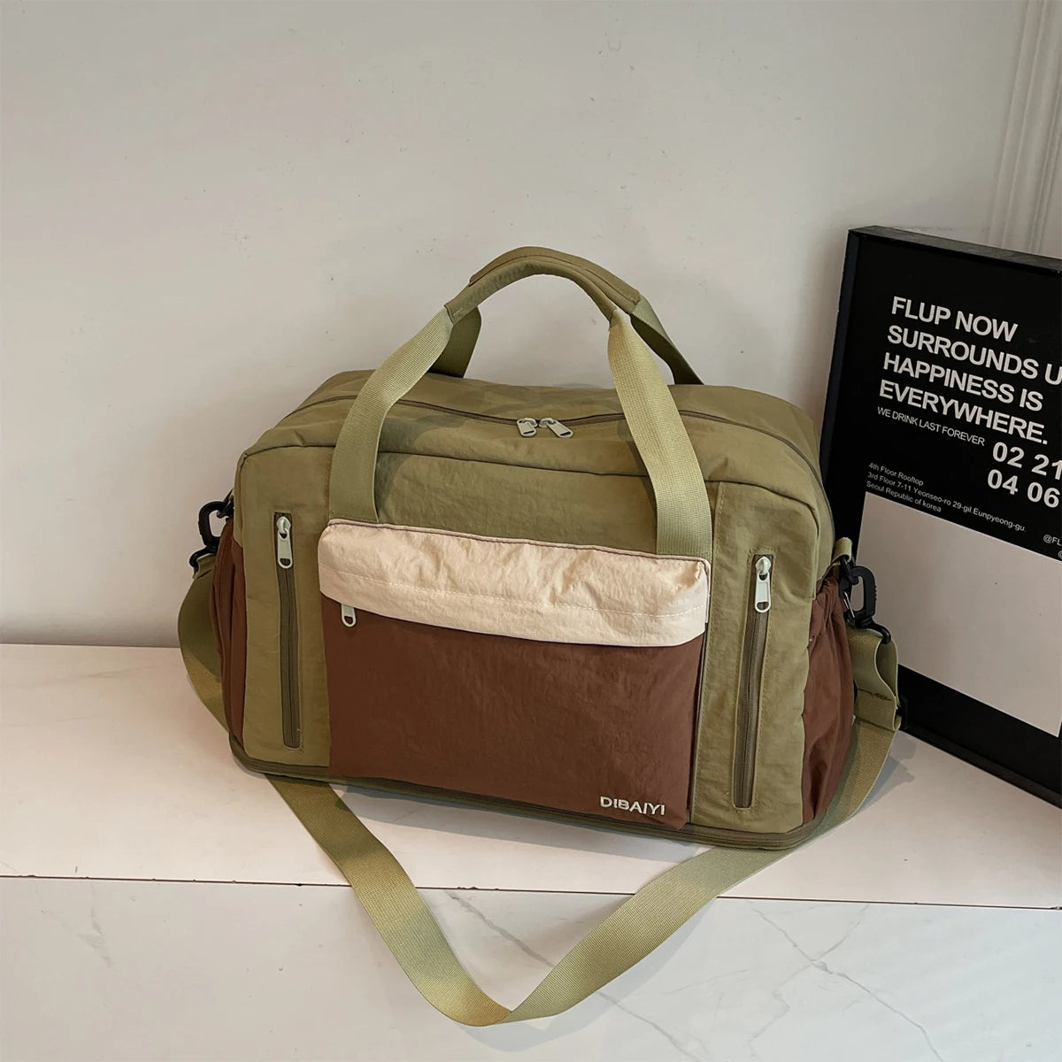 M&T Wear - Multifunctional Large Capacity Travel Duffle with Shoe Compartment