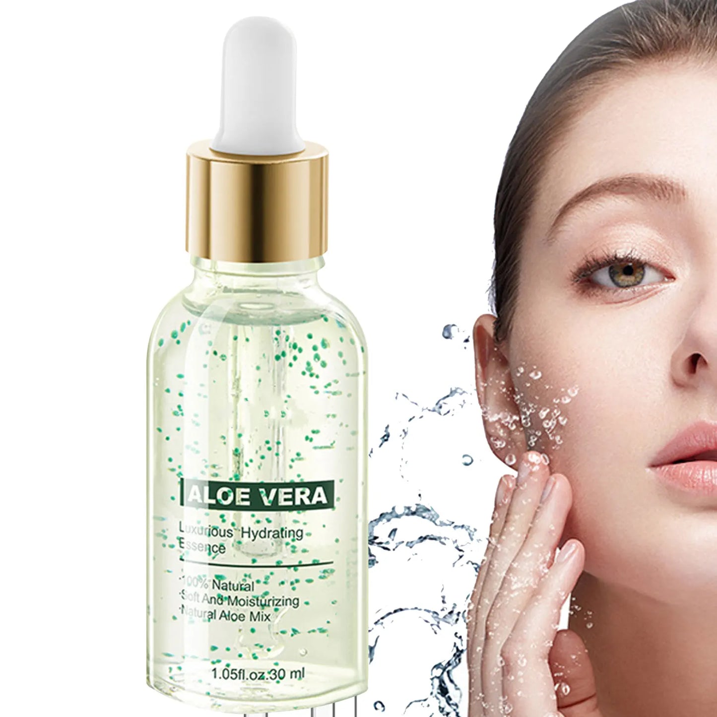M&T Wear – Organic Aloe Vera Hydrating Essence 30ml | Luxurious Moisturizing & Acne Care Serum