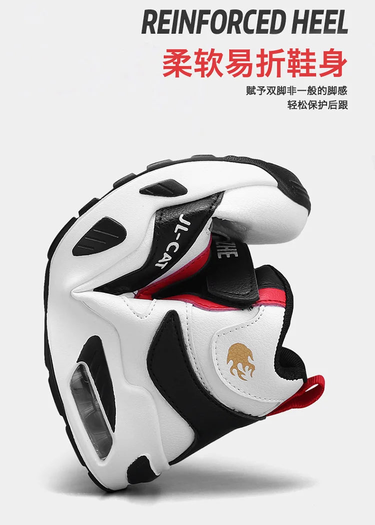 M&T Wear - Kids Basketball Shoes Boys Student Sports Shoes School Daily Outdoor Running Sneakers High Top Children Basketball Sneakers