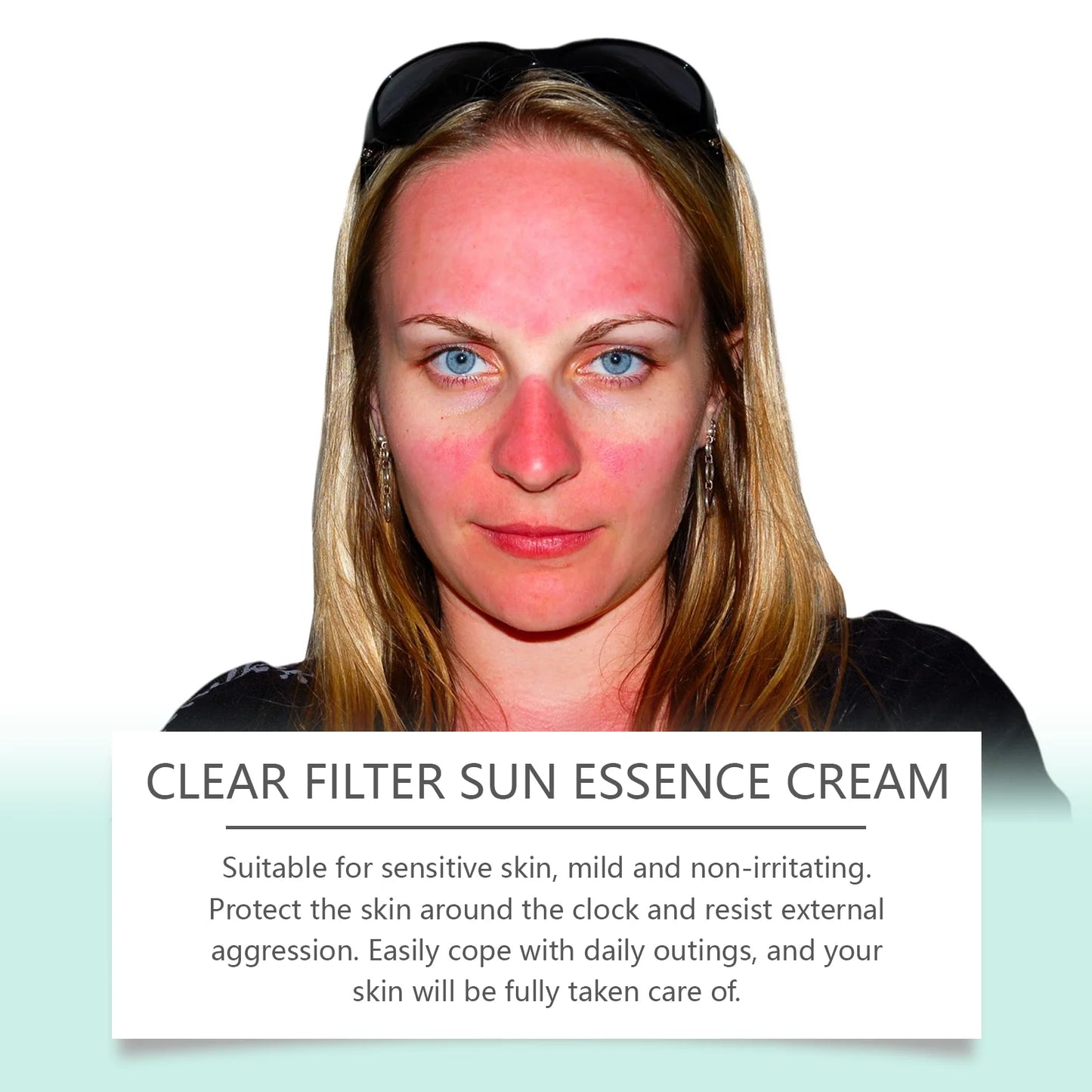 Anti Sun Cream SPF50 UV Defense Broad Spectrum Sunlight Protection Reduce Redness Hydrating Waterproof Prevent Sunburn Sunscreen