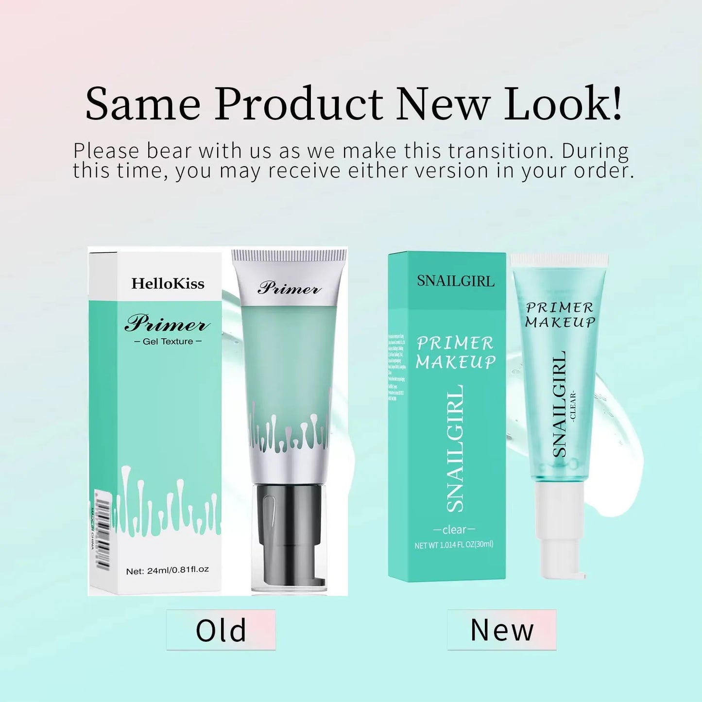 24ml Power Grip Primer Gel Based Hydrating Face Primer For Smoothing Skin Gripping Makeup Invisible Pore Colorless Primes