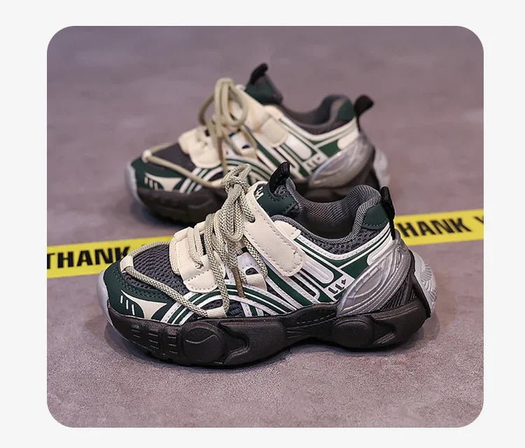M&T Wear - Kids Sport Shoes Non-slip Fashion Toddler 2025 New Autumn Children Shoes for Boys Mesh Breathable Girls Sneakers Size 26-36