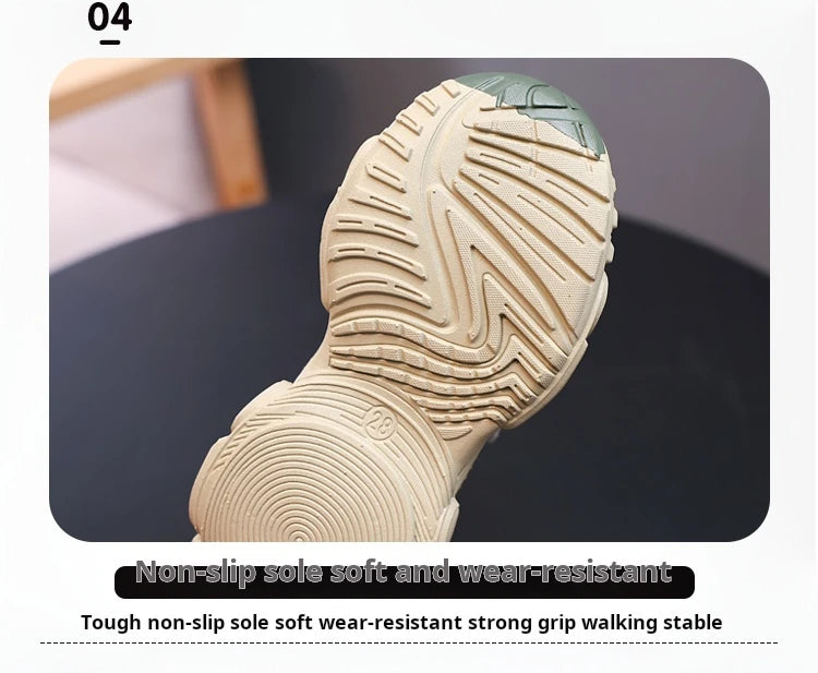 M&T Wear - Kids Sport Shoes Non-slip Fashion Toddler 2025 New Autumn Children Shoes for Boys Mesh Breathable Girls Sneakers Size 26-36