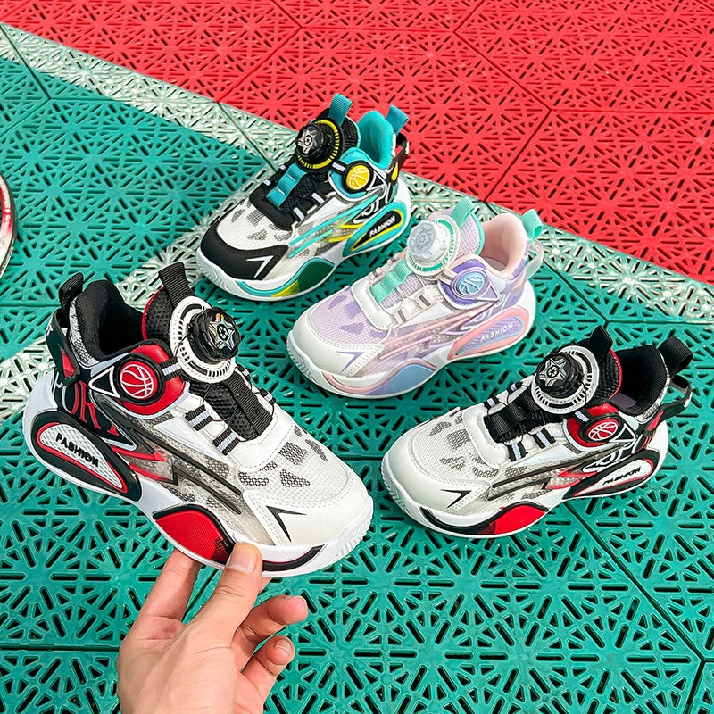 M&T Wear - Kids Casual Boys Shoes Soft Sole Kids Shoes Non-slip Sneakers Shoes Outdoor Student's Children Pink Girls Sport Walking Footwear