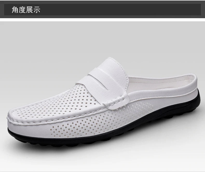 M&T Wear - Men's casual shoes four season light versatile fashion soft soled outdoor comfortable semi slippers wear-resistant casual shoes