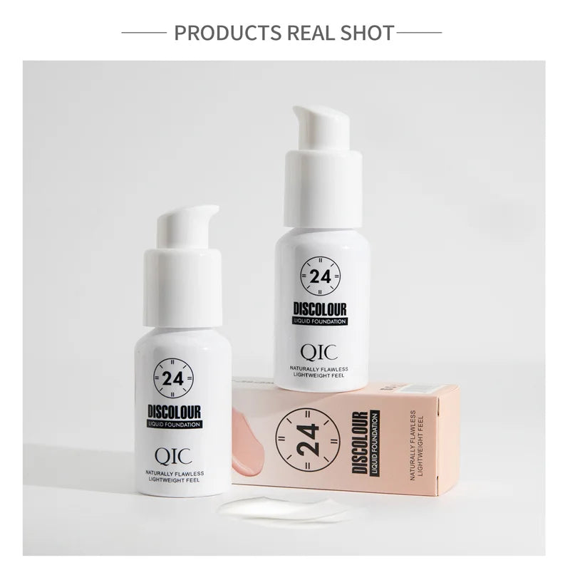 M&T Wear – Magic Color Changing Liquid Foundation (Soft Matte, Long-Lasting, Hydrating)