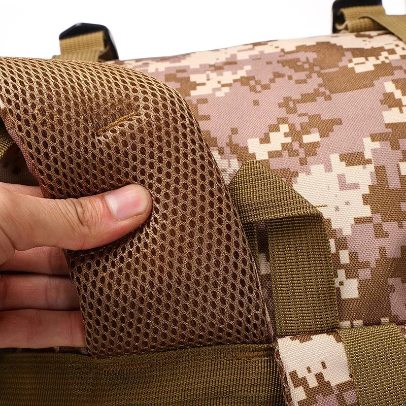 M&T Wear - 80L/100L Expandable Tactical Mountaineering Hiking Backpack