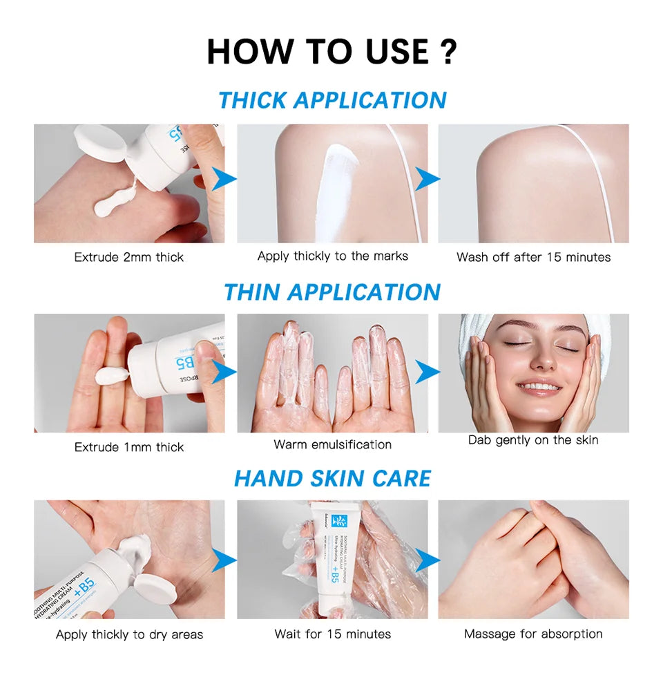 Soothing Multi-Purpose Hydrating Cream Reduces Redness Daily Helps Relieve Rough Cracked Skin Deep Skin Care