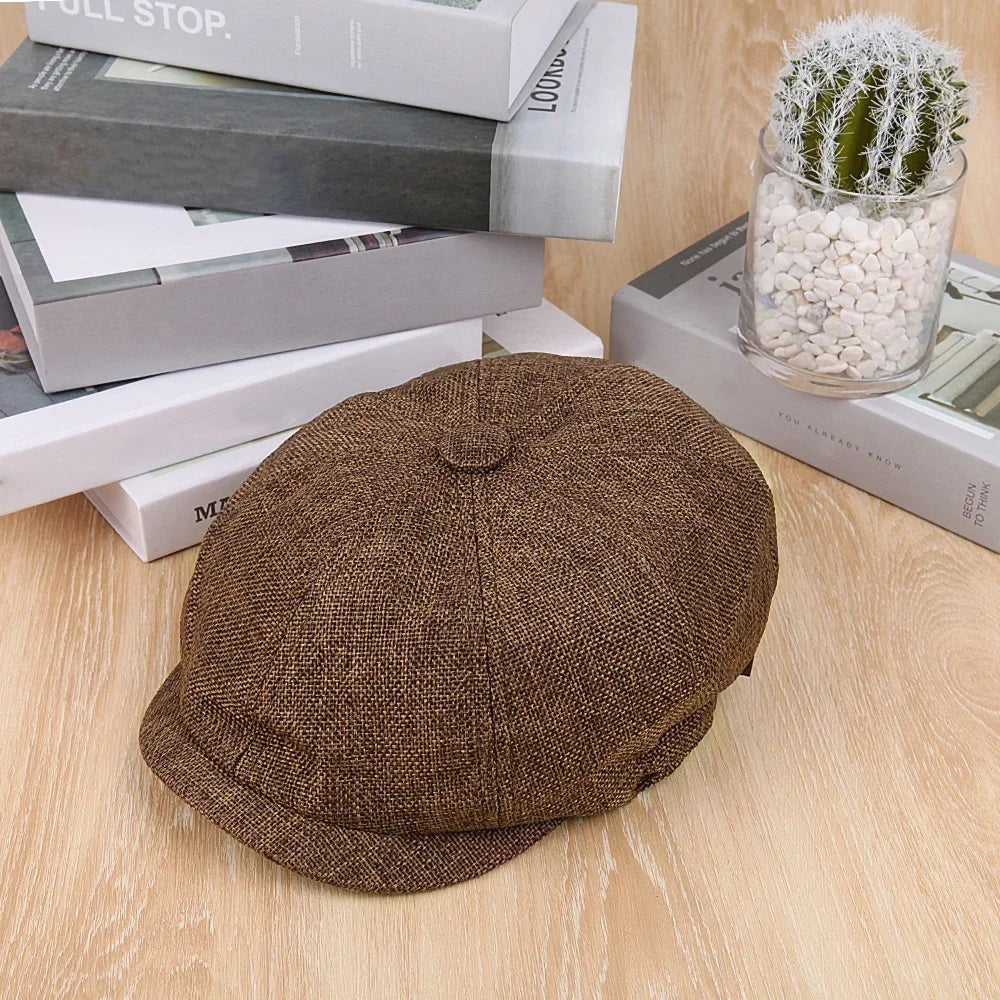 M&T Wear - Vintage Tweed Peaky Blinders Beret Cap