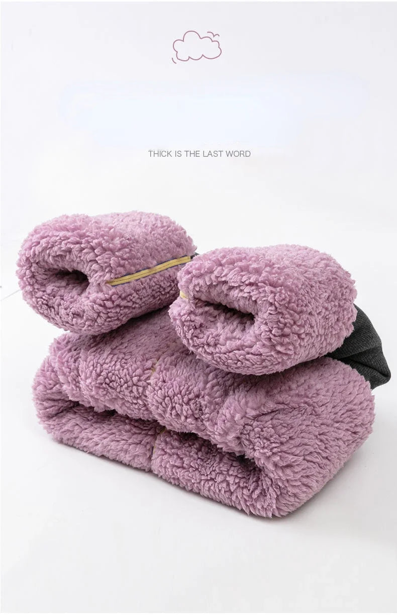 M&T Wear - Winter Velvet Thick High-Waist Leggings