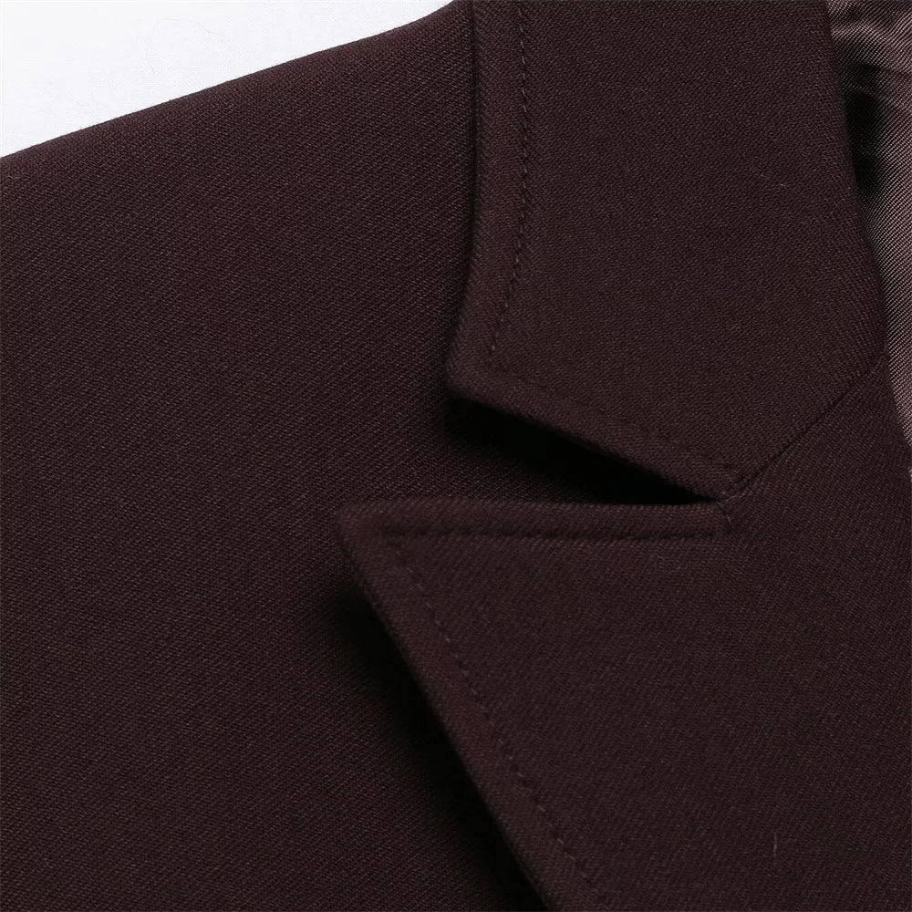 M&T Wear - Spring 2025 Women's Versatile Wide-Leg Suit Set