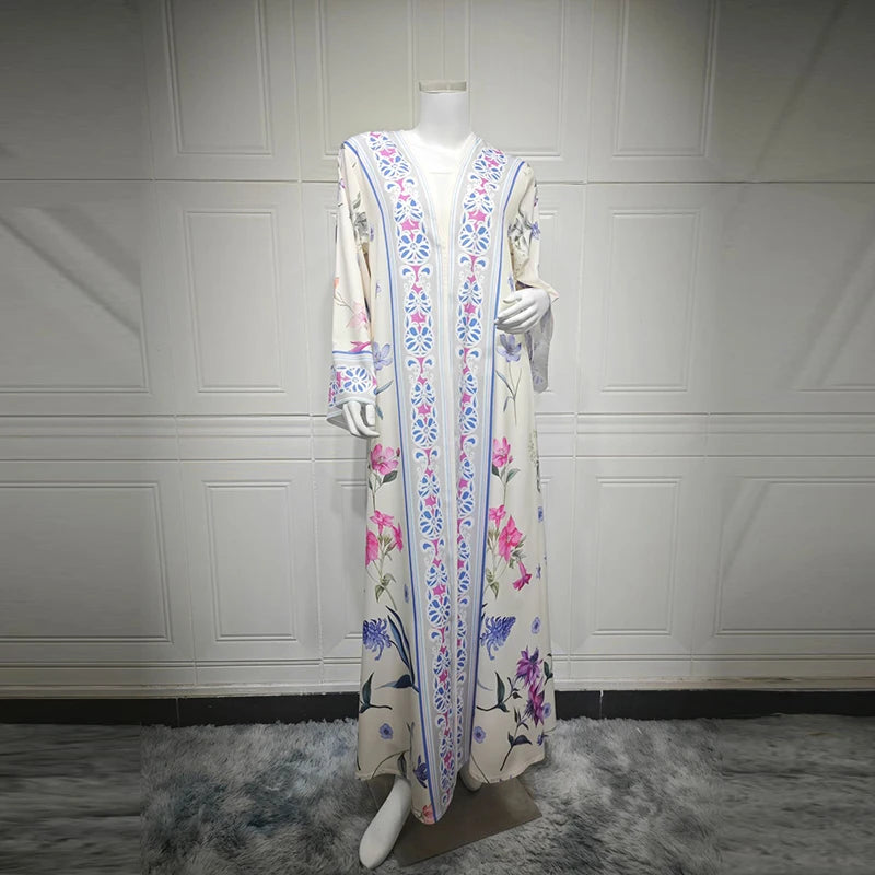 M&T Wear –  Traditional Women’s Long Open-Front Cardigan