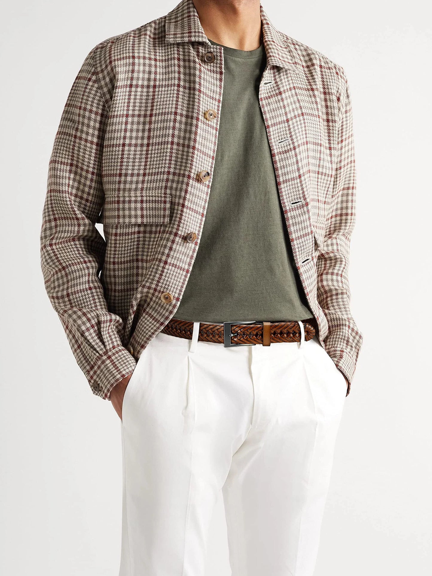 M&T Wear - Braided 100% Genuine Leather Pin/Automatic Belt