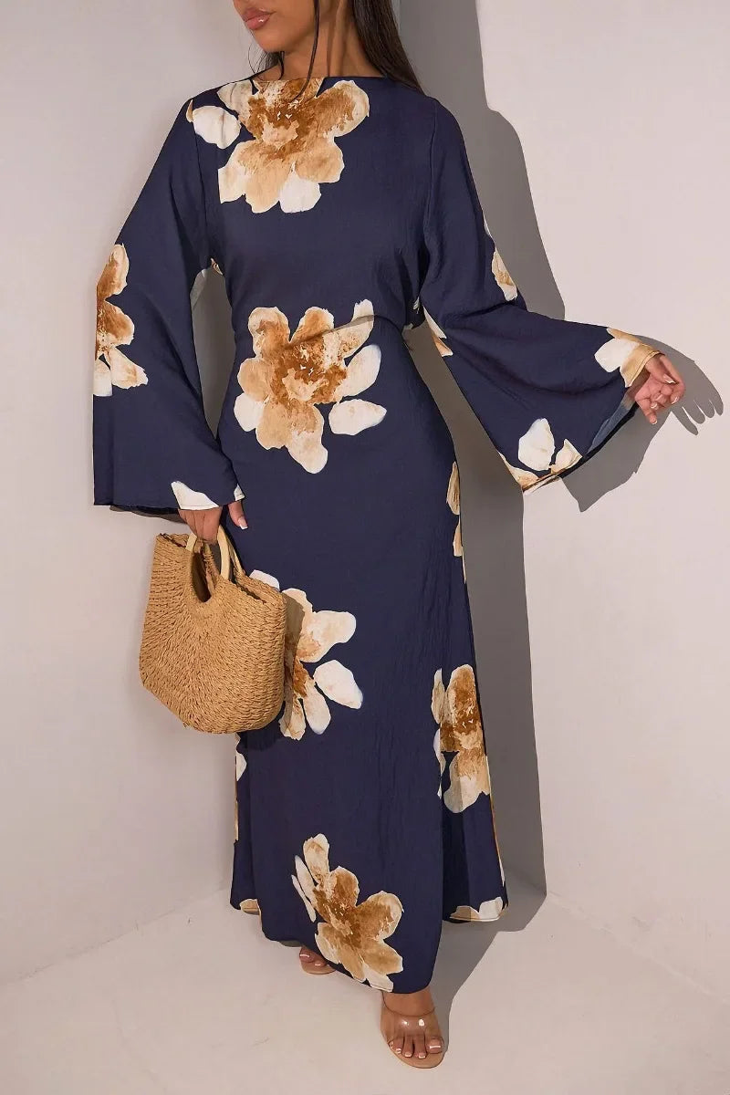 M&T Wear - Pakistani Elegant Floral Print Dress