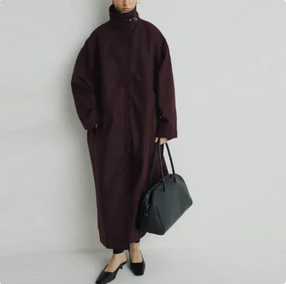 M&T Wear - Stylish Oversized Turtleneck Cotton Blend Winter Parka