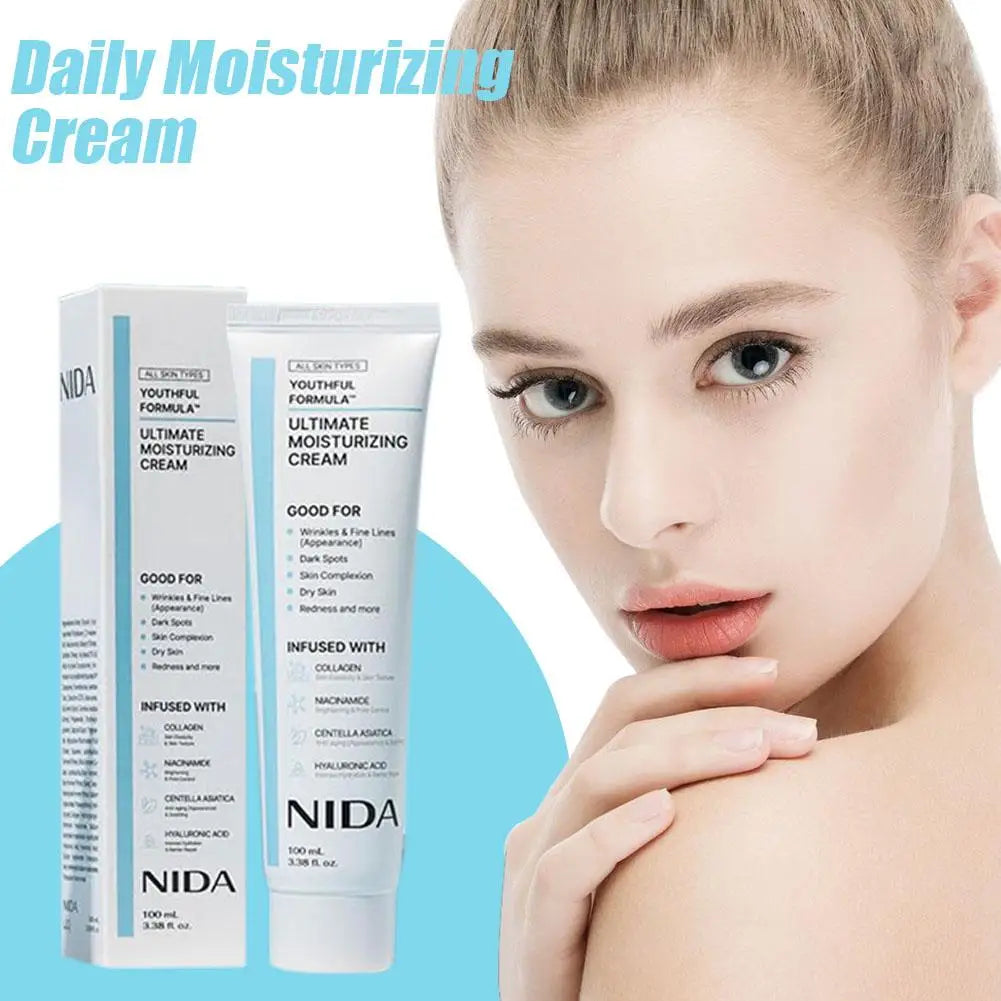 Daily Moisturizing Cream Repairing Calming Pore Moisturizer Ultimate Anti-Aging Whitening Repair Redness Essence Skin Care