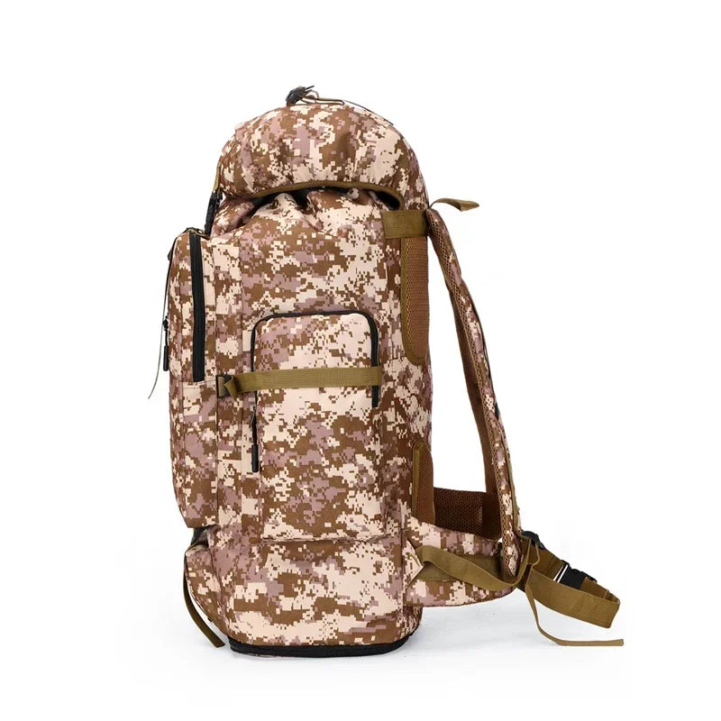 M&T Wear - 80L/100L Expandable Tactical Mountaineering Hiking Backpack