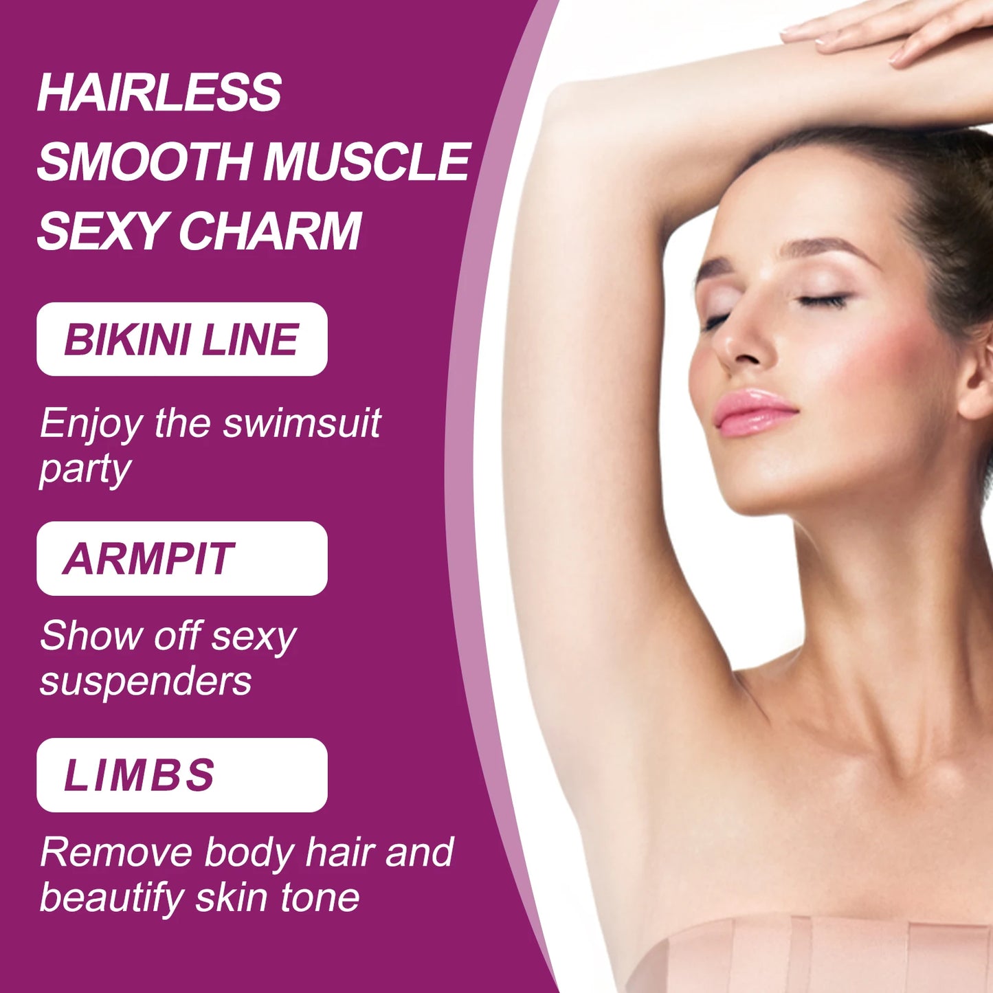 M&T Wear – SmoothSilk Hair Removal Spray (100ml)