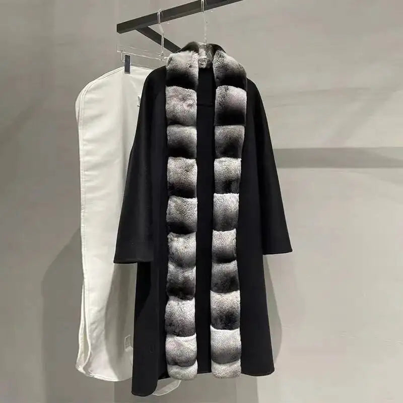 M&T Wear - Women's Faux Sheepskin Loose Fit Winter Coat