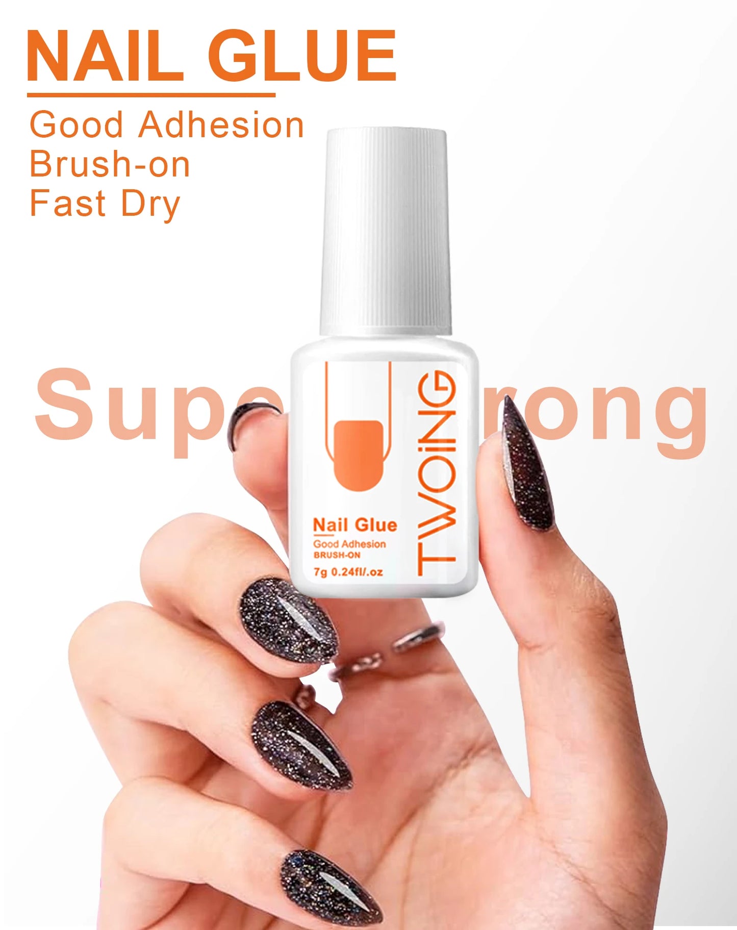 M&T Wear - 7g Super Strong Nail Glue – Long-Lasting Adhesion for False & Acrylic Nails