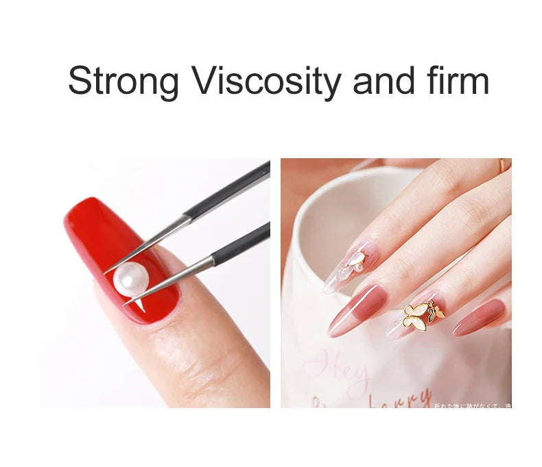 M&T Wear - Super Strong Nail Glue 7g | Long-Lasting Adhesive for False Nails