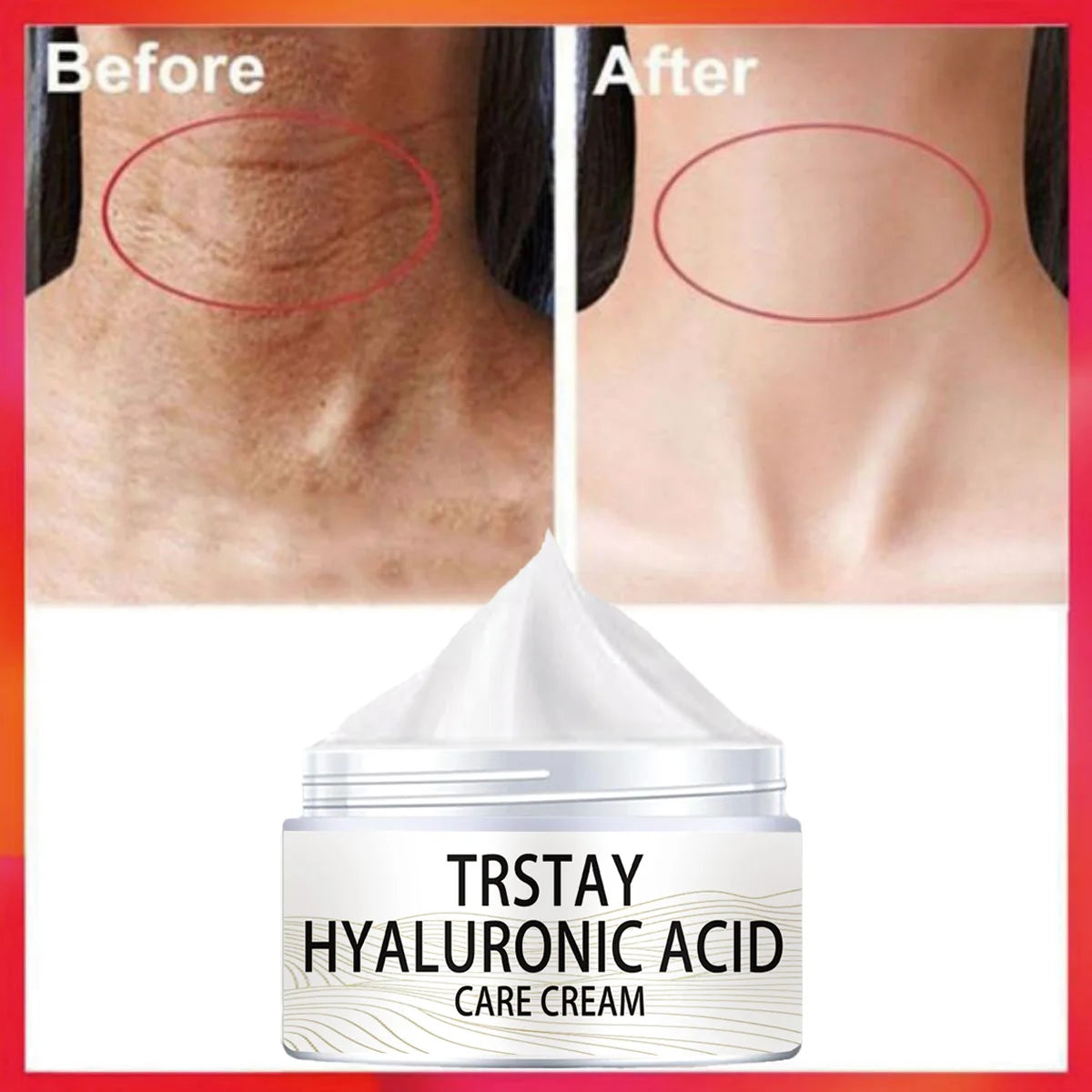 Anti-Wrinkles Cream Firming Lifting Face Neck Anti-Aging Remove Fine Lines Night Day Moisturizing Whitening Skin Care