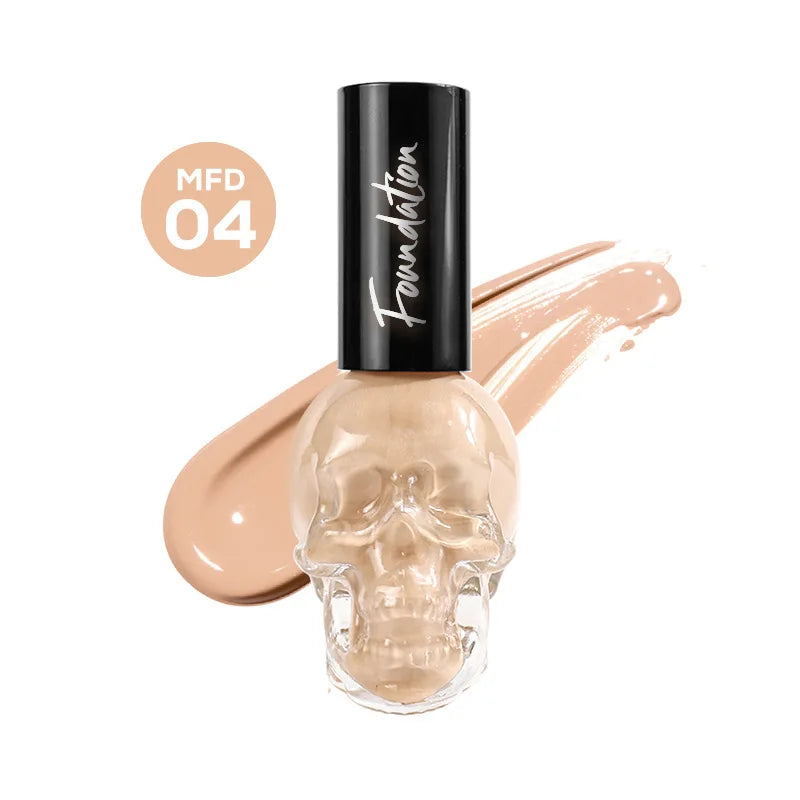 M&T Wear – Flawless Finish Liquid Foundation (Moisturizing, Oil-Control, Waterproof, Long-Lasting)