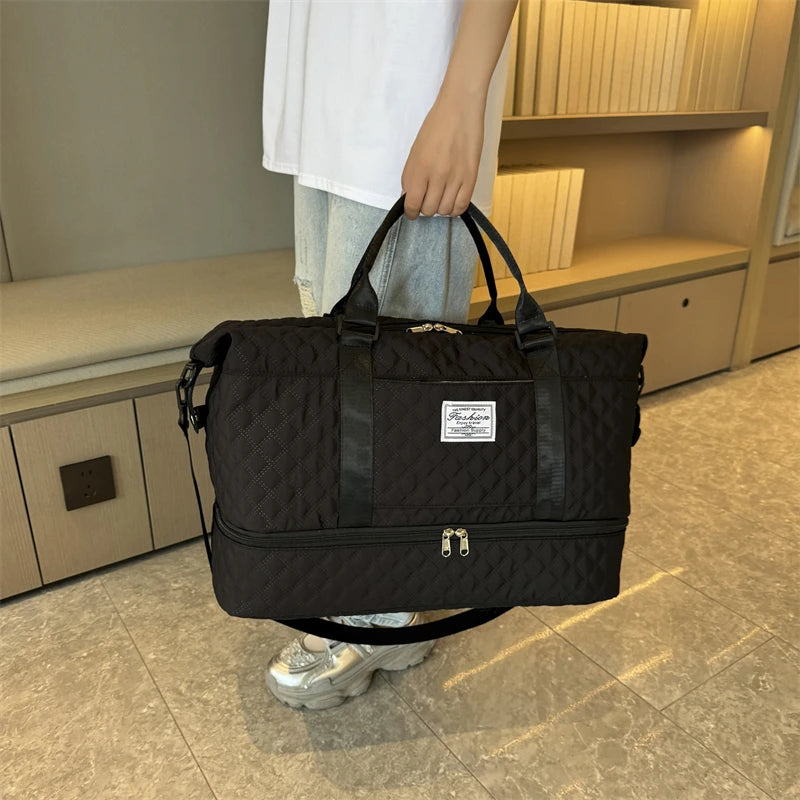 M&T Wear - Large Capacity Travel Duffle Bag & Weekender Tote