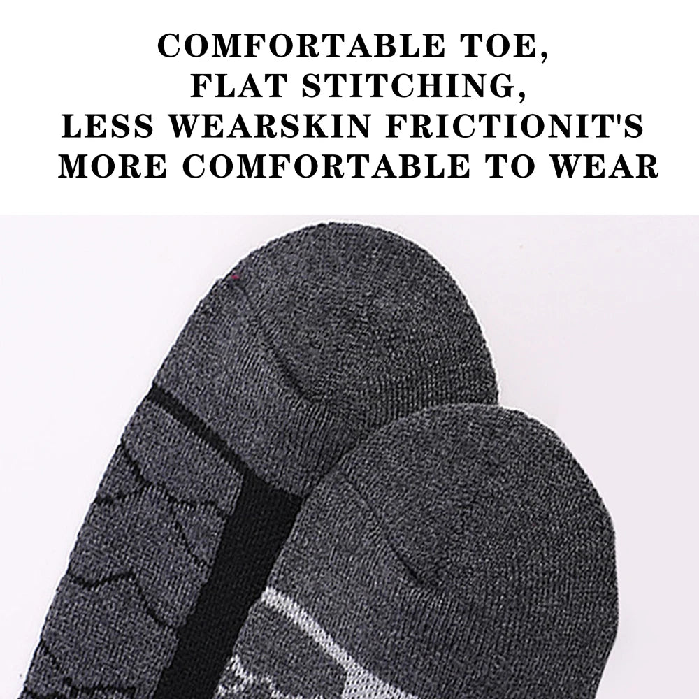 M&T Wear - Men’s Winter Merino Wool Thermal Ski Socks