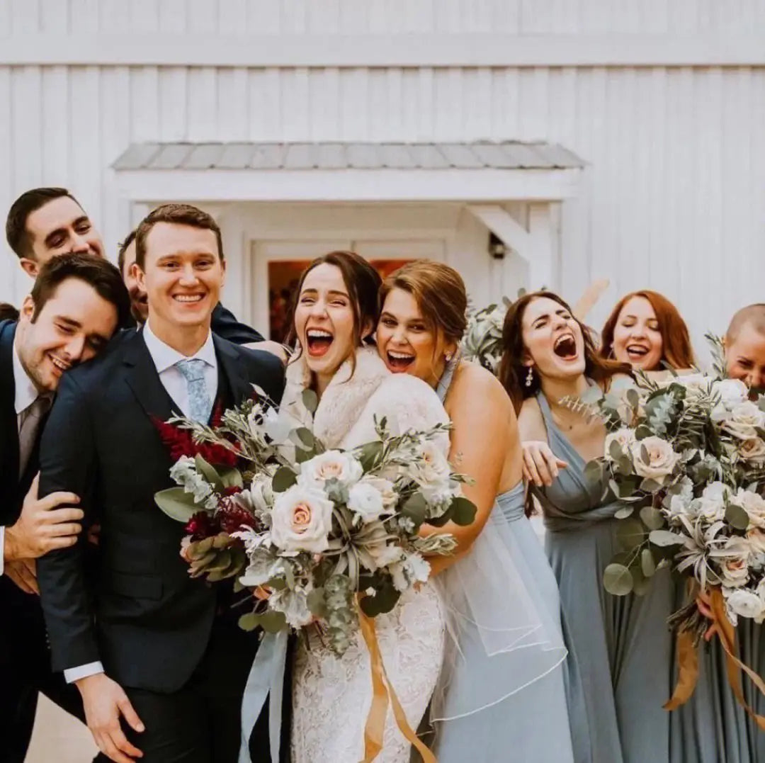 M&T Wear - Exquisite Floral Silk Necktie & Cufflink Set