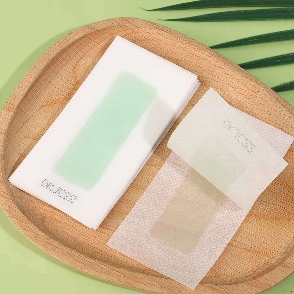 M&T Wear - 60 Sheets Hair Removal Wax Strips | Quick & Gentle Hair Removal for Face, Arms & Legs