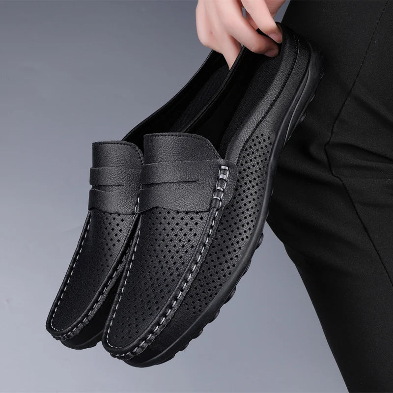 M&T Wear - Men's casual shoes four season light versatile fashion soft soled outdoor comfortable semi slippers wear-resistant casual shoes