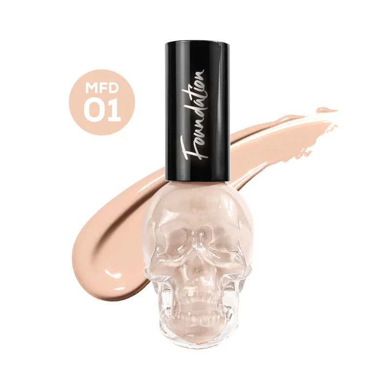 M&T Wear – Flawless Finish Liquid Foundation (Moisturizing, Oil-Control, Waterproof, Long-Lasting)